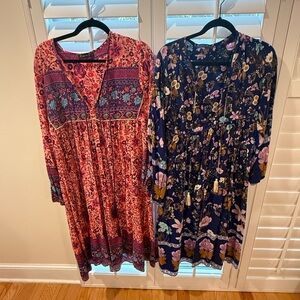 Floral Bohemian Maxi Dress